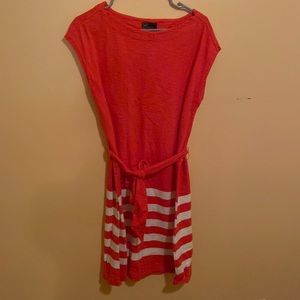 Red GAP dress